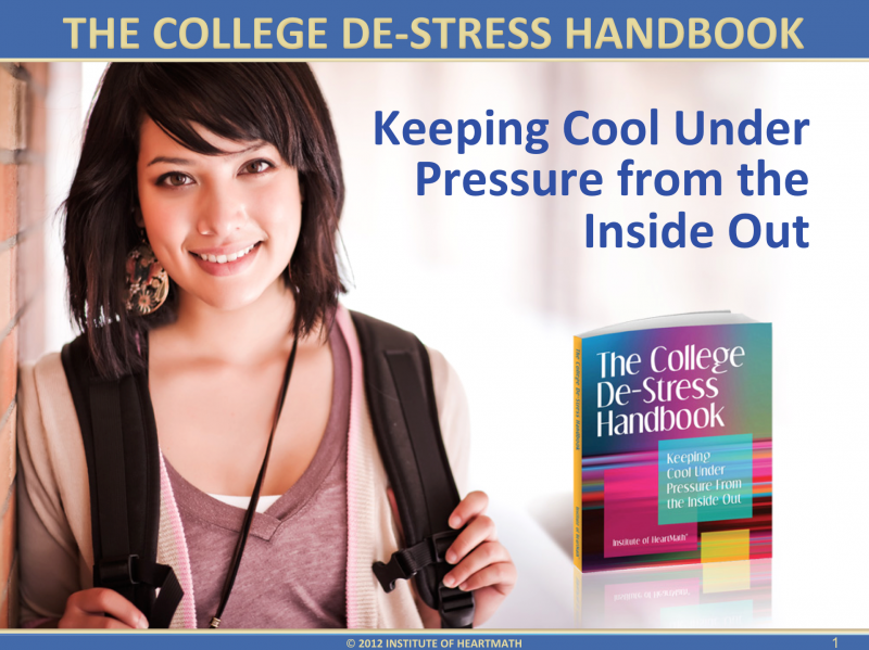 The College De-Stress Handbook